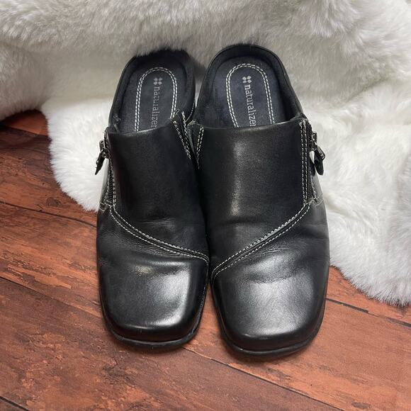 Naturalizer Women’s Adile Black Slip On Shoes Sz‎ 8M - Picture 1 of 6